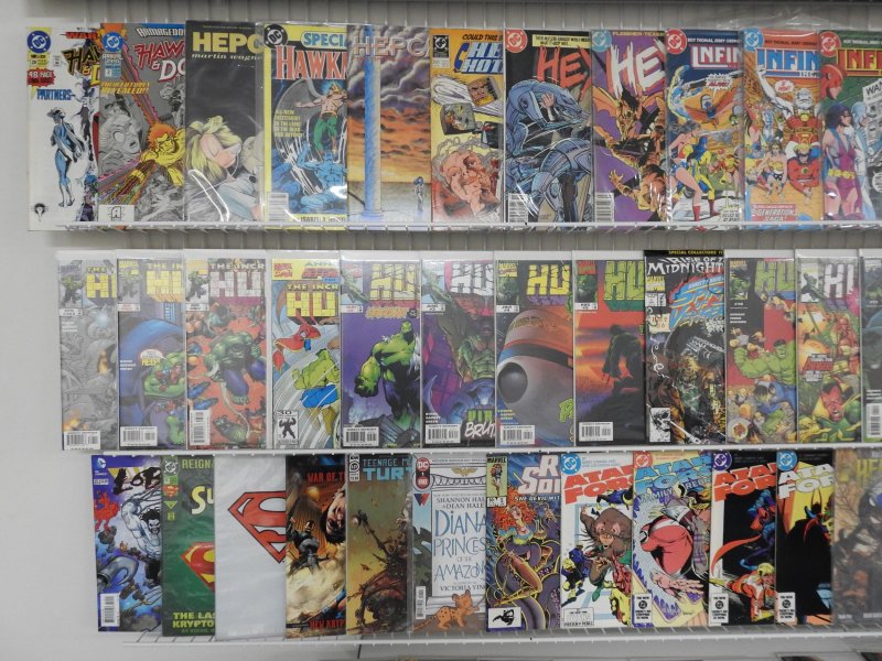 Huge Lot 170+ Comics W/ Hulk, Green Lantern, +More! Avg VF- Condition!