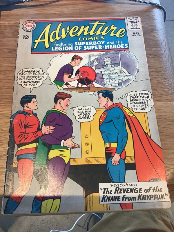 Adventure Comics #320 (1964) high-grade mon-el dev-‘‘em legion key VF- Wow