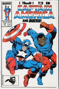 Captain America #334 (1987) Captain America [Key Issue]