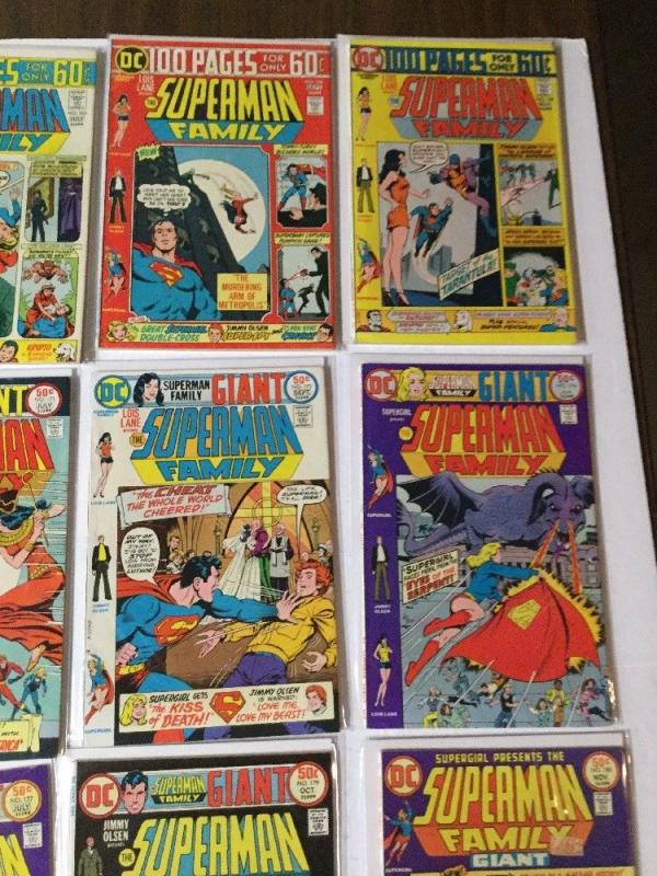 Superman Family 164-166 169-172 174 175 177-186 188 190-194 Vf+ Or Better Ik