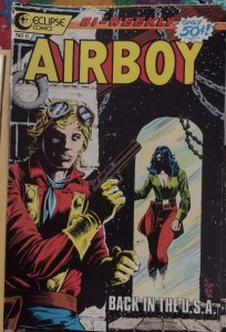 AIRBOY # 6  1986 ECLIPSE COMICS CHUCK DIXON