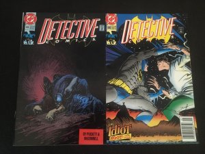 DETECTIVE COMICS #634, 640