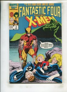 FANTASTIC FOUR VS. THE X-MEN #2 (9.0) FOUR-ISSUE LIMITED SERIES!! 1987