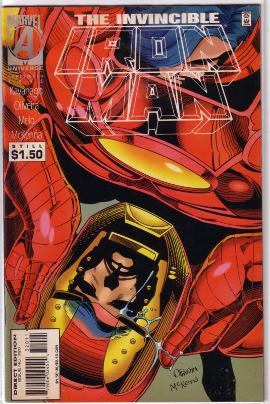 Iron Man   vol. 1  #320 GD Kavanagh/Oliveira/Melo