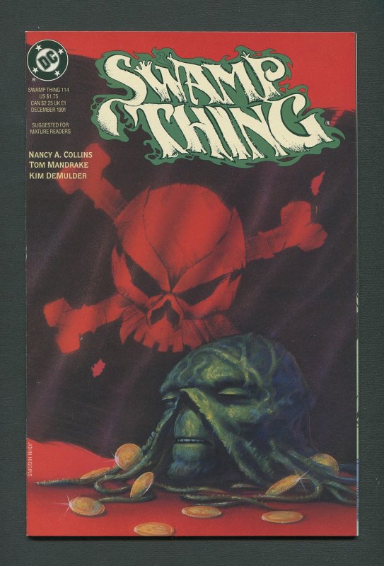 Swamp Thing #114  (2nd Series)  9.0 VFN/NM  December 1991