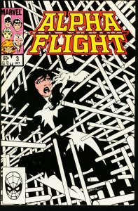 Alpha Flight--#3--1983--COMIC BOOK--Marvel--NM