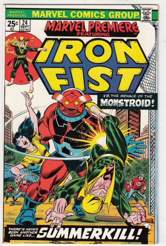 Marvel Premier #24 (Feb-75) NM/NM- High-Grade Iron Fist