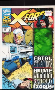 X-Force #25 Newsstand Edition (1993) X-Force