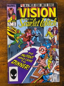 The Vision and the Scarlet Witch #6 Direct Edition (1986)