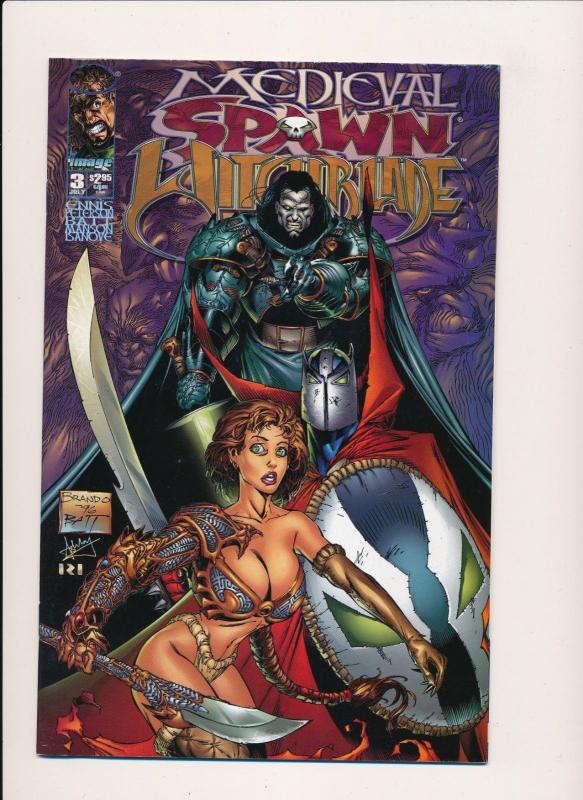 Image Comics ~ Medieval Spawn Witchblade #2,3  VF/NM (HX823)