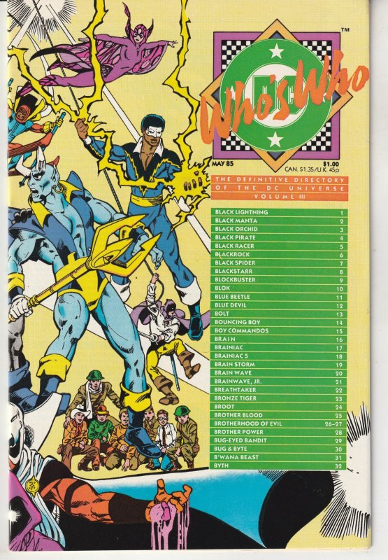 Whos Who in The DC Universe # 3