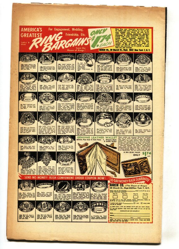 UNSEEN #15 1954-Necrophilia-SKELETON cvr-ALEX TOTH-PRE CODE HORROR 