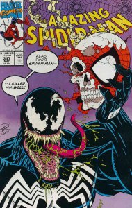 Amazing Spider-Man, The #347 VF ; Marvel | Venom Erik Larsen