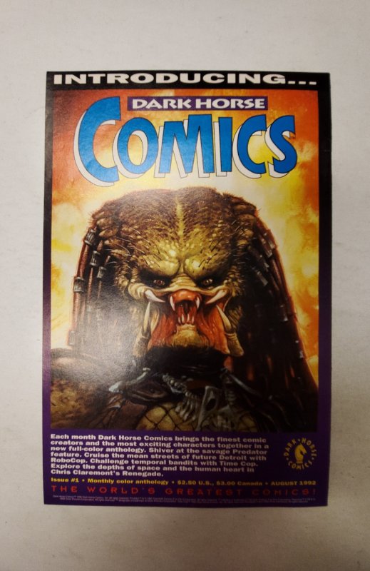 Critical Error #1 (1992) NM Dark Horse Comic Book J729