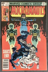 Micronauts #11 Newsstand Edition (1979, Marvel) VF+