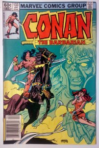 Conan the Barbarian #133 (4.5-NS, 1982) Coffe Stain