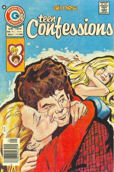 Teen Confessions #94 FN ; Charlton | April 1976 Romance