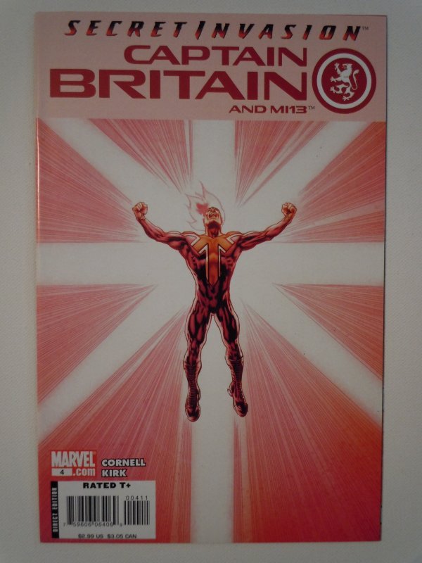 Captain Britain and MI:13 #4 (2008)