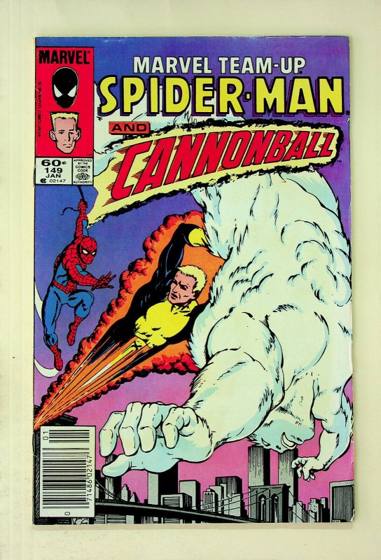 Marvel Team-Up #149 - Spider-Man and Cannonball (Jan 1985, Marvel) - Fine