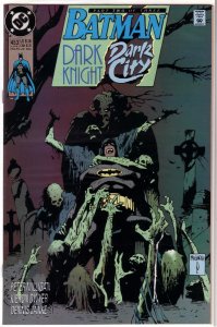 Batman   vol. 1   #453 VF (Dark Knight, Dark City 2) Milligan/Dwyer, Mignola