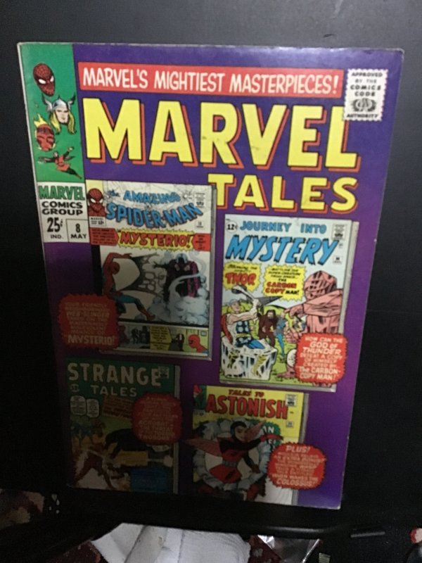 Marvel Tales #8 (1967) High-Grade reprints 1st Mysterio from Spider-Man wow! VF