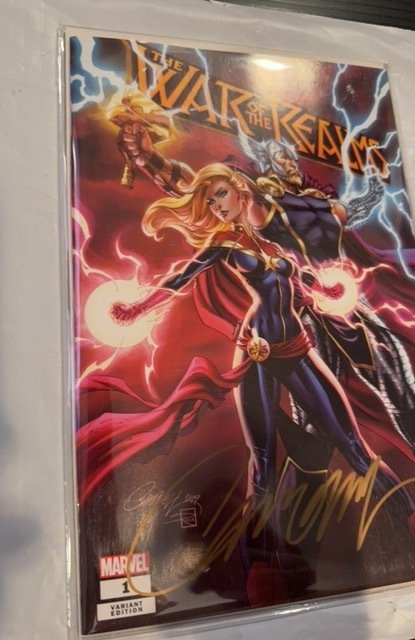 War of the Realms #1 (2019)Campbell signed variant sealed