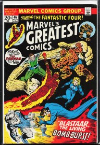 Marvel's Greatest Comics #46 (1973) Fantastic Four
