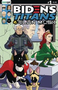 Bidens Titans Vs Elon Musk #1 Cvr B Amber Turd Comic Book