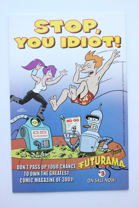 Bongo Comics Presents Radioactive Man #2 (2001) Radioactive Man NM