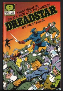 DREADSTAR #1-JIM STARLIN-EPIC-MOVIE-HIGH GRADE-NM