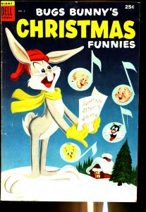 Dell Comics Bugs Bunny's Christmas Funnies #5