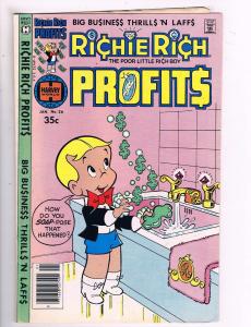 Richie Rich Profits #26 VF Harvey World Comic Book DE7