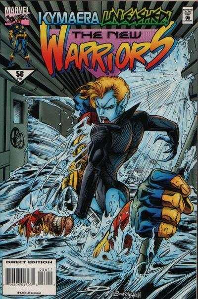 New Warriors (1990 series) #56, VF (Stock photo)