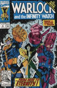 Warlock and the Infinity Watch #9 FN ; Marvel | Thanos Jim Starlin