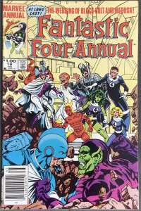 Fantastic Four Annual #18 Newsstand Edition (1984, Marvel) NM