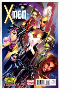 X-Men # 1 NM 1st Print Variant Marvel Comic Book J. Scott Campbell Cover TW60