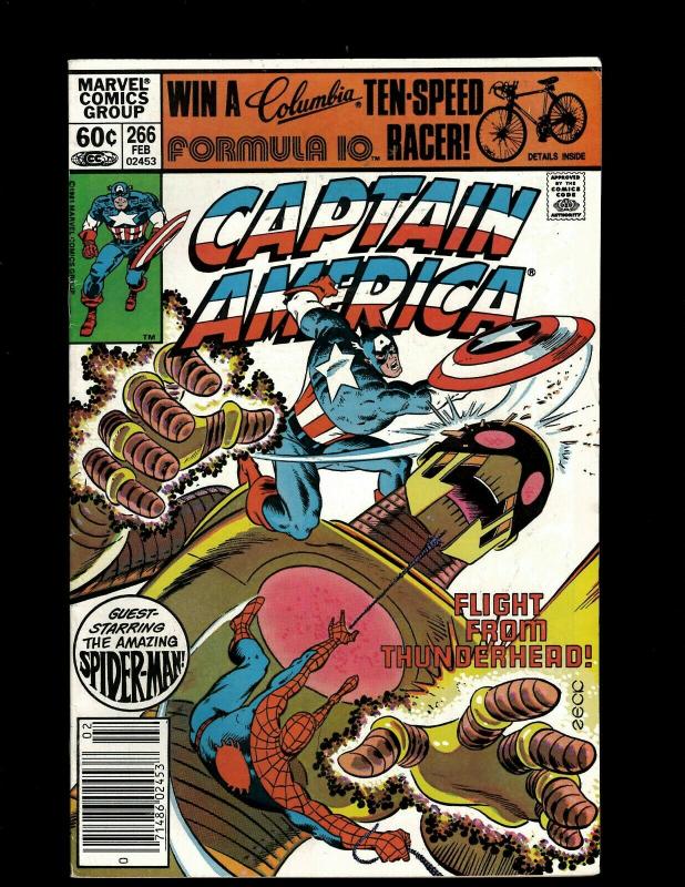 12 Captain America Comics #265 266 267 268 269 270 271 272 273 274 275 276 J411