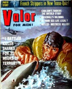 Valor for Men #1 FN+ Jun 1957