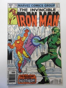 Iron Man #136 (1980) VG/FN Condition! moisture stain