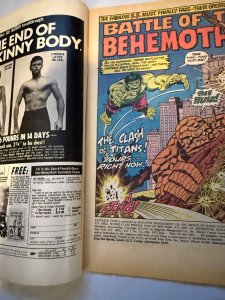 Fantastic Four(1971)#112 Hulk vs. Thing see descripttion