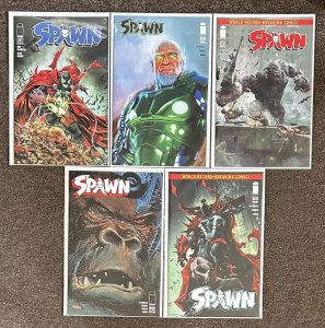 Spawn #337,340,345,347,348 Image Comics Todd McFarlane Lot