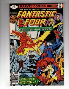 Fantastic Four #207 (1979) Human-Torch vs Spider-Man! / MC#54