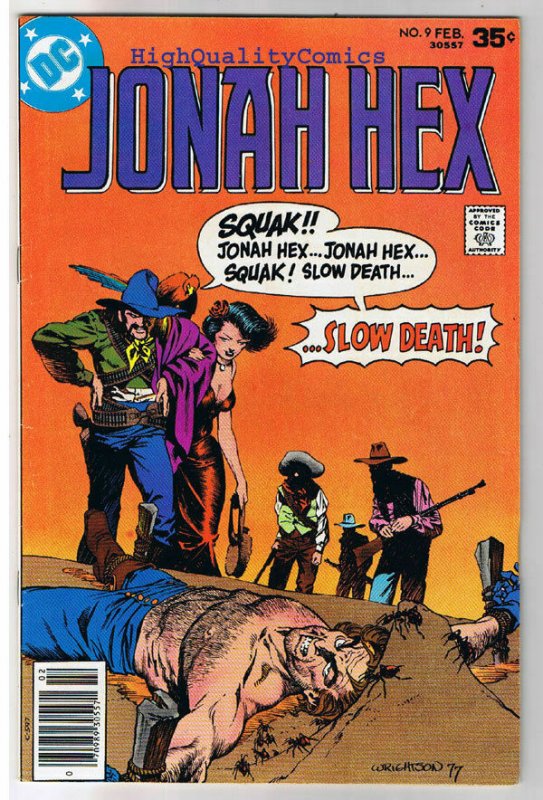 JONAH HEX #9, VF, Ernie Chan, Bernie Wrightson,1977 1978 more JH in store