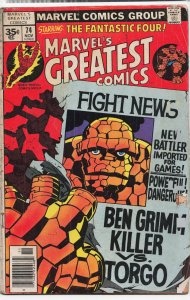 Marvel's Greatest Comics #74 (1977) Fantastic Four