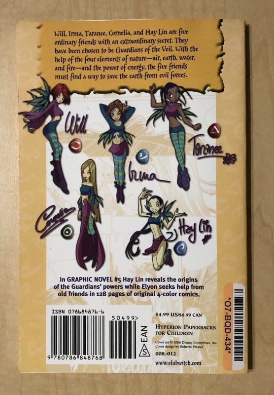 W.I.T.C.H. Graphic Novel WITCH Vol 5 Legends Revealed TPB