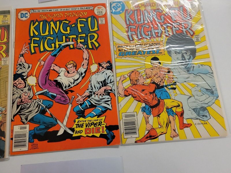 3 Richard Dragon Kung-Fu Fighter DC Comic Books #3 13 14 4 SM9