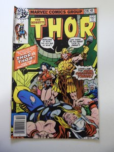 Thor #276 (1978) FN Condition