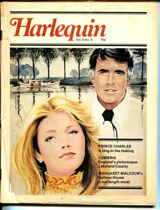 Harlequin Vol.6 #5 1978-romantic pulp- paperback based-Prince Charles-FR/G