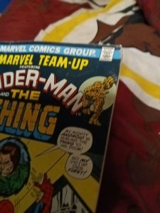 Marvel Team-Up #6 Spider-Man The THING VS PUPPET MASTER THINKER Bronze Age 1973