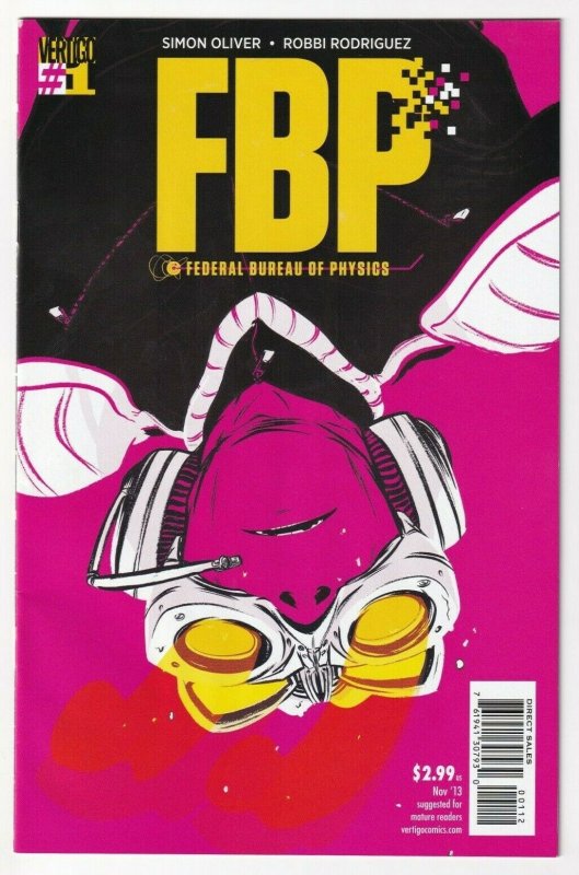 FBP Federal Bureau Of Physics #1 November 2013 Vertigo DC